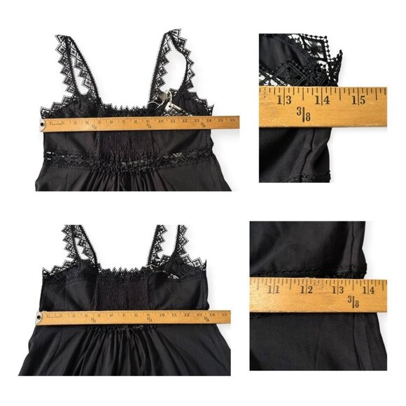 CHARO RUIZ IBIZA Crocheted Lace-trimmed Cotton-blend Dress, Size S, NWT - Picture 16 of 16